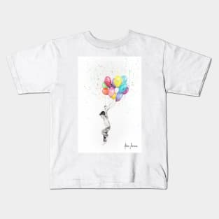 The Joy of Balloon Boy Kids T-Shirt